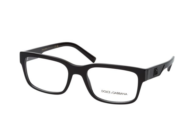 Dolce&Gabbana DG 3352 501, including lenses, RECTANGLE Glasses, MALE