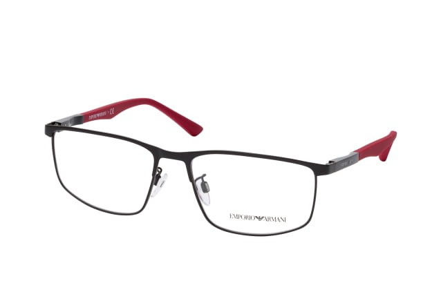 Emporio Armani EA 1131 3022, including lenses, RECTANGLE Glasses, MALE