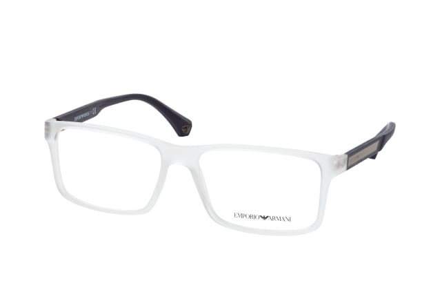 Emporio Armani EA 3038 5893, including lenses, RECTANGLE Glasses, MALE