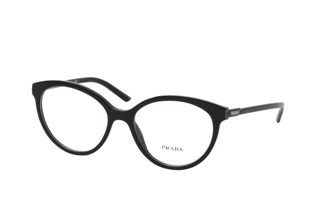 Prada PR 08YV 1AB1O1, including lenses, ROUND Glasses, FEMALE