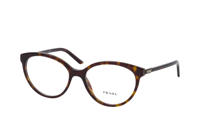 Prada PR 08YV 2AU1O1, including lenses, ROUND Glasses, FEMALE