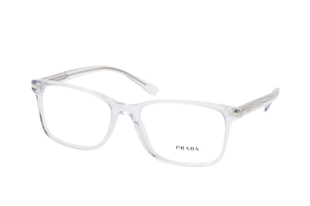 Prada PR 14WV 2AZ1O1, including lenses, SQUARE Glasses, MALE