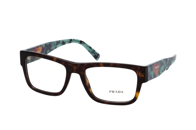 Prada PR 15YV 23B1O1, including lenses, RECTANGLE Glasses, MALE