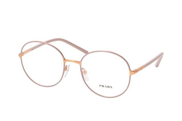 Prada PR 55WV 18B1O1, including lenses, ROUND Glasses, FEMALE