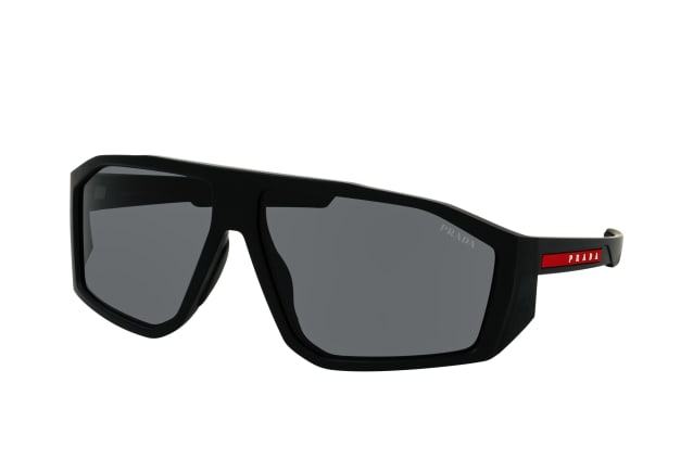 Prada Linea Rossa PS 08WS 1BO06F, RECTANGLE Sunglasses, MALE