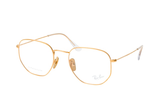 Ray-Ban Hexagonal RX 8148V 1225, including lenses, ROUND Glasses, UNISEX