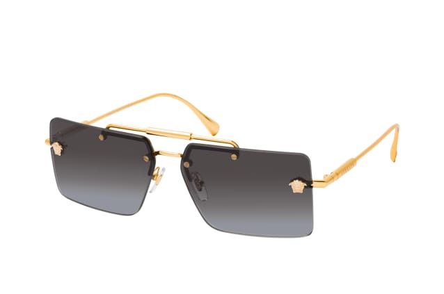Versace VE 2245 10028G, RECTANGLE Sunglasses, FEMALE
