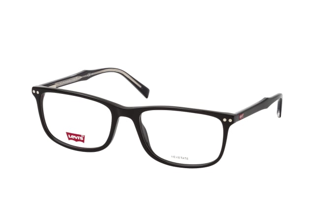 levi's lv 5027 807, including lenses, rectangle glasses, male