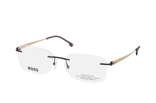 BOSS BOSS 1424 I46, including lenses, SQUARE Glasses, MALE