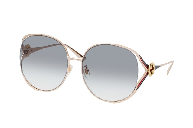 Gucci GG 0225S 004, ROUND Sunglasses, FEMALE