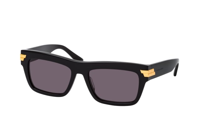 Bottega Veneta BV 1058S 001, RECTANGLE Sunglasses, UNISEX, available with prescription