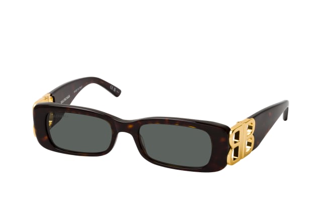 Balenciaga BB 0096S 002, RECTANGLE Sunglasses, FEMALE, available with prescription