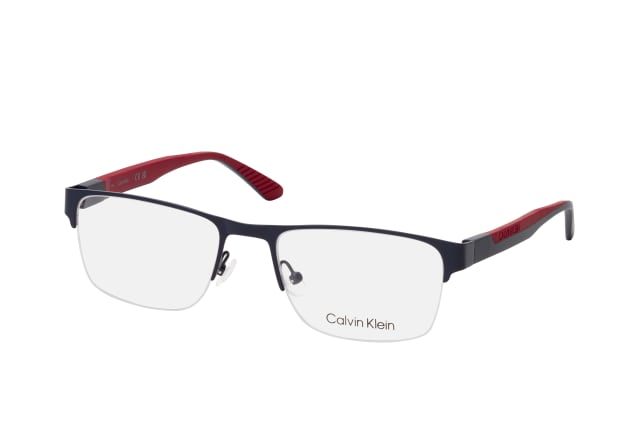 Calvin Klein CK 21304 410, including lenses, RECTANGLE Glasses, MALE