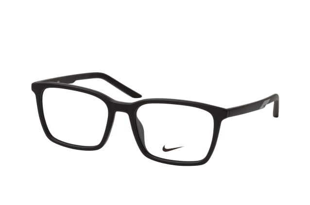 Nike NIKE 7256 001, including lenses, SQUARE Glasses, MALE