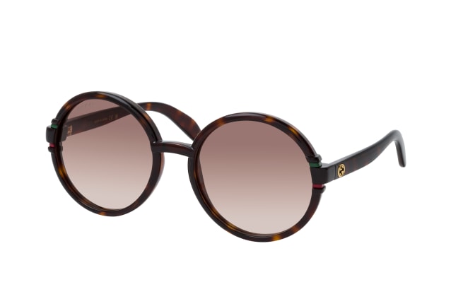 Gucci GG 1067S 002, ROUND Sunglasses, FEMALE