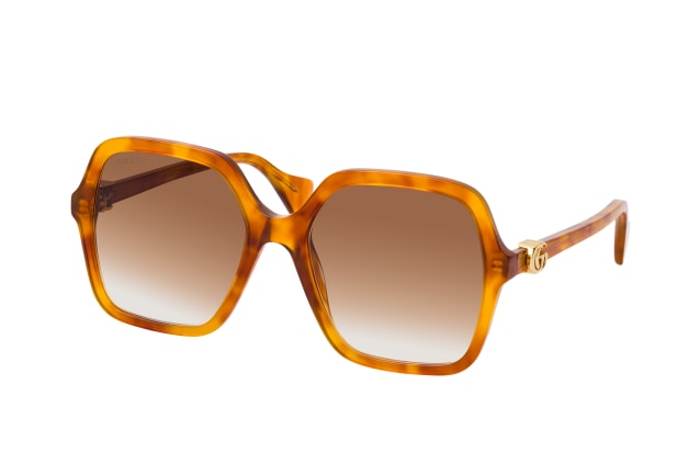 Gucci GG 1072S 003, BUTTERFLY Sunglasses, FEMALE