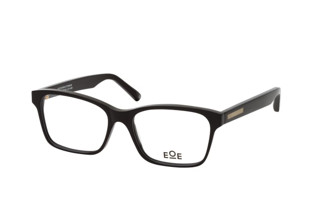 EOE Ume Northern Black, including lenses, RECTANGLE Glasses, UNISEX