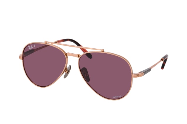 Ray-Ban Aviator Titan RB 8225 3140AF, AVIATOR Sunglasses, UNISEX, polarised