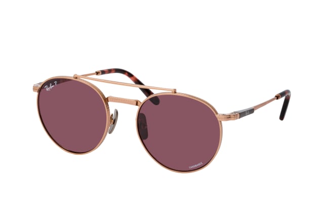 Ray-Ban Round II Titan RB 8237 3140AF, ROUND Sunglasses, UNISEX, polarised, available with prescription