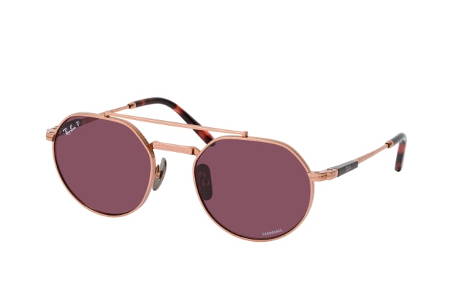 Ray-Ban Jack II Titan RB 8265 3140AF, ROUND Sunglasses, UNISEX, polarised, available with prescription