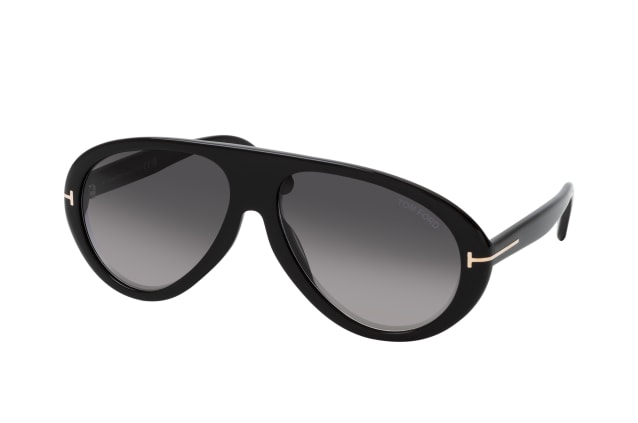 Tom Ford Camillo FT 0988 01B, AVIATOR Sunglasses, MALE