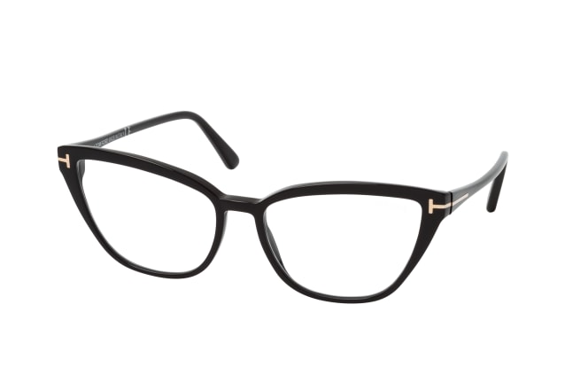 Tom Ford FT 5825-B 001, including lenses, BUTTERFLY Glasses, FEMALE