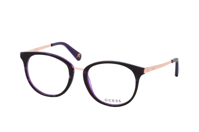 Guess GU 5218 083, including lenses, ROUND Glasses, FEMALE