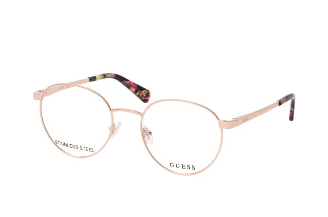 Guess GU 5221 028, including lenses, ROUND Glasses, FEMALE
