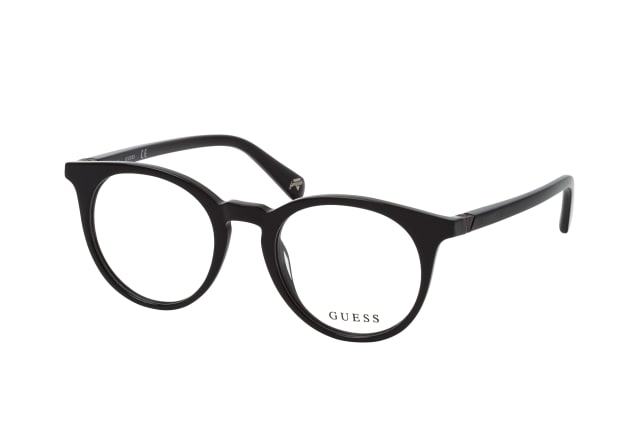 Guess GU 5224 001, including lenses, ROUND Glasses, UNISEX