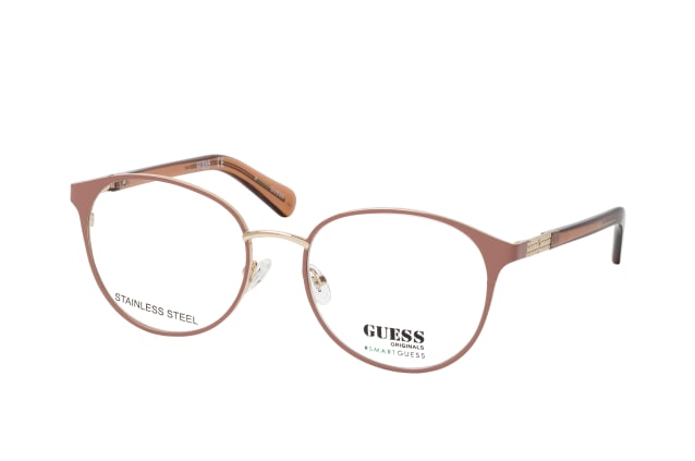 Guess GU 8254 057, including lenses, ROUND Glasses, FEMALE