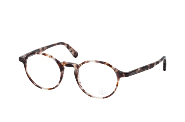 MONCLER ML 5120 055, including lenses, ROUND Glasses, MALE