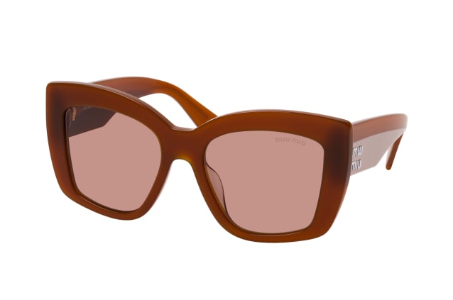 Miu Miu MU 04WS 07X06P, SQUARE Sunglasses, FEMALE