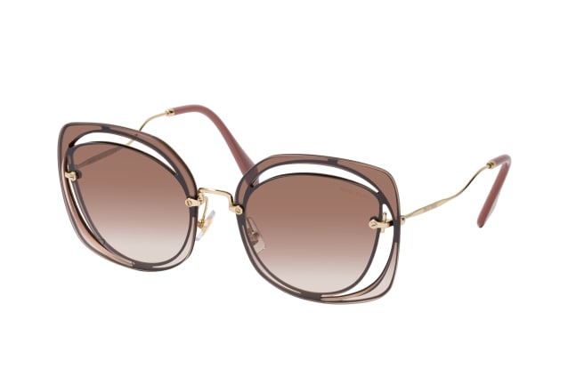 Miu Miu Core Collection MU 54SS DHOAD5, ROUND Sunglasses, FEMALE