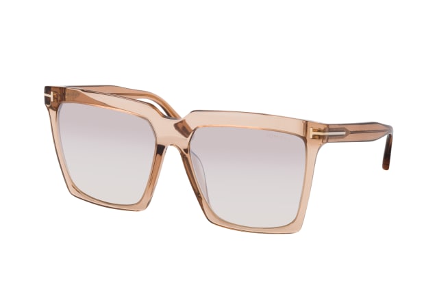 Tom Ford Sabrina FT 0764 57G, SQUARE Sunglasses, FEMALE