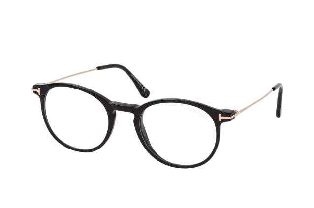 Tom Ford FT 5759-B 001 S, including lenses, ROUND Glasses, MALE