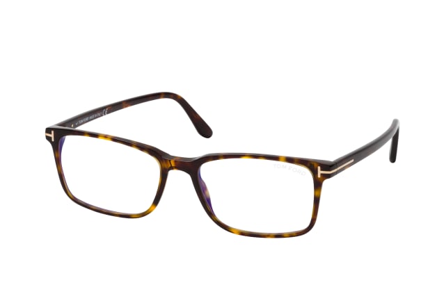 Tom Ford FT 5735-B 052, including lenses, RECTANGLE Glasses, MALE