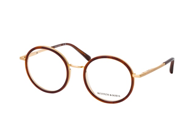 Scotch & Soda Leon 2014 141, including lenses, ROUND Glasses, MALE
