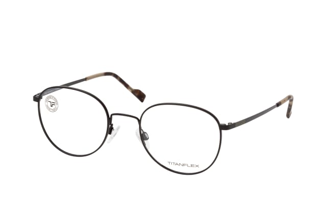 TITANFLEX 820893 10, including lenses, ROUND Glasses, MALE