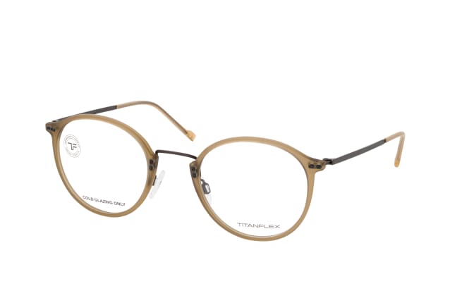 TITANFLEX 820899 60, including lenses, ROUND Glasses, MALE