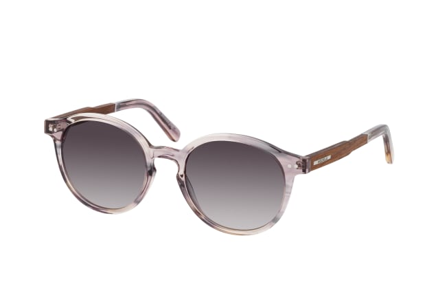 WOOD FELLAS Trostberg 10777 6982, ROUND Sunglasses, UNISEX, available with prescription