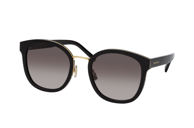 Givenchy GV40019F 01B, ROUND Sunglasses, FEMALE