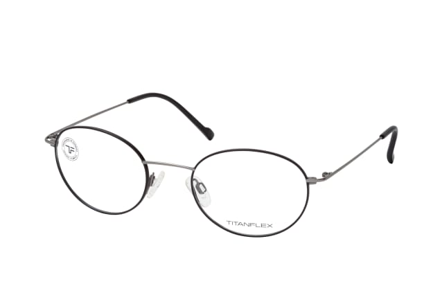 TITANFLEX 820906 31, including lenses, OVAL Glasses, MALE