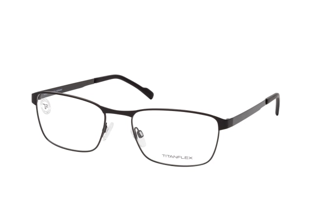 TITANFLEX 820911 10, including lenses, RECTANGLE Glasses, MALE