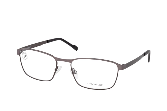 TITANFLEX 820911 60, including lenses, RECTANGLE Glasses, MALE