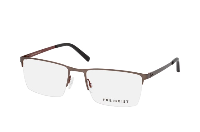 FREIGEIST 862048 38, including lenses, RECTANGLE Glasses, MALE
