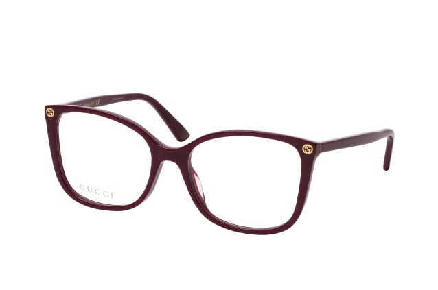 Gucci GG 0026O 012, including lenses, BUTTERFLY Glasses, FEMALE