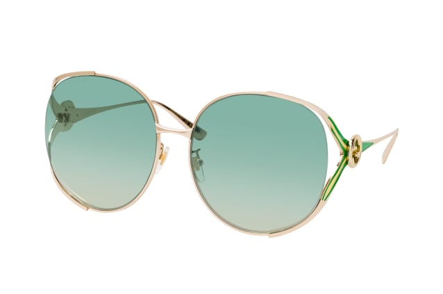 Gucci GG 0225S 006, ROUND Sunglasses, FEMALE