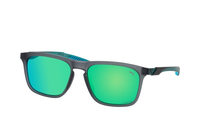 Puma PU 0376S 003, SQUARE Sunglasses, MALE