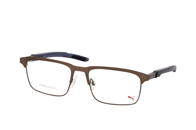 Puma PU 0380O 002, including lenses, RECTANGLE Glasses, MALE