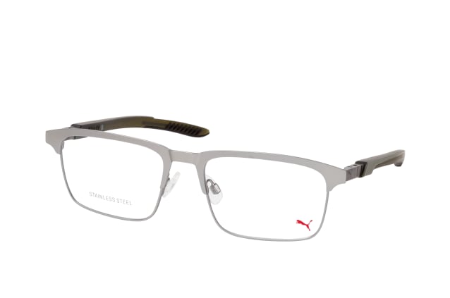 Puma PU 0380O 003, including lenses, RECTANGLE Glasses, MALE
